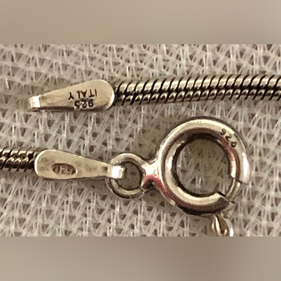 925 Italy Silver Chain Necklace - Picture 8 of 8